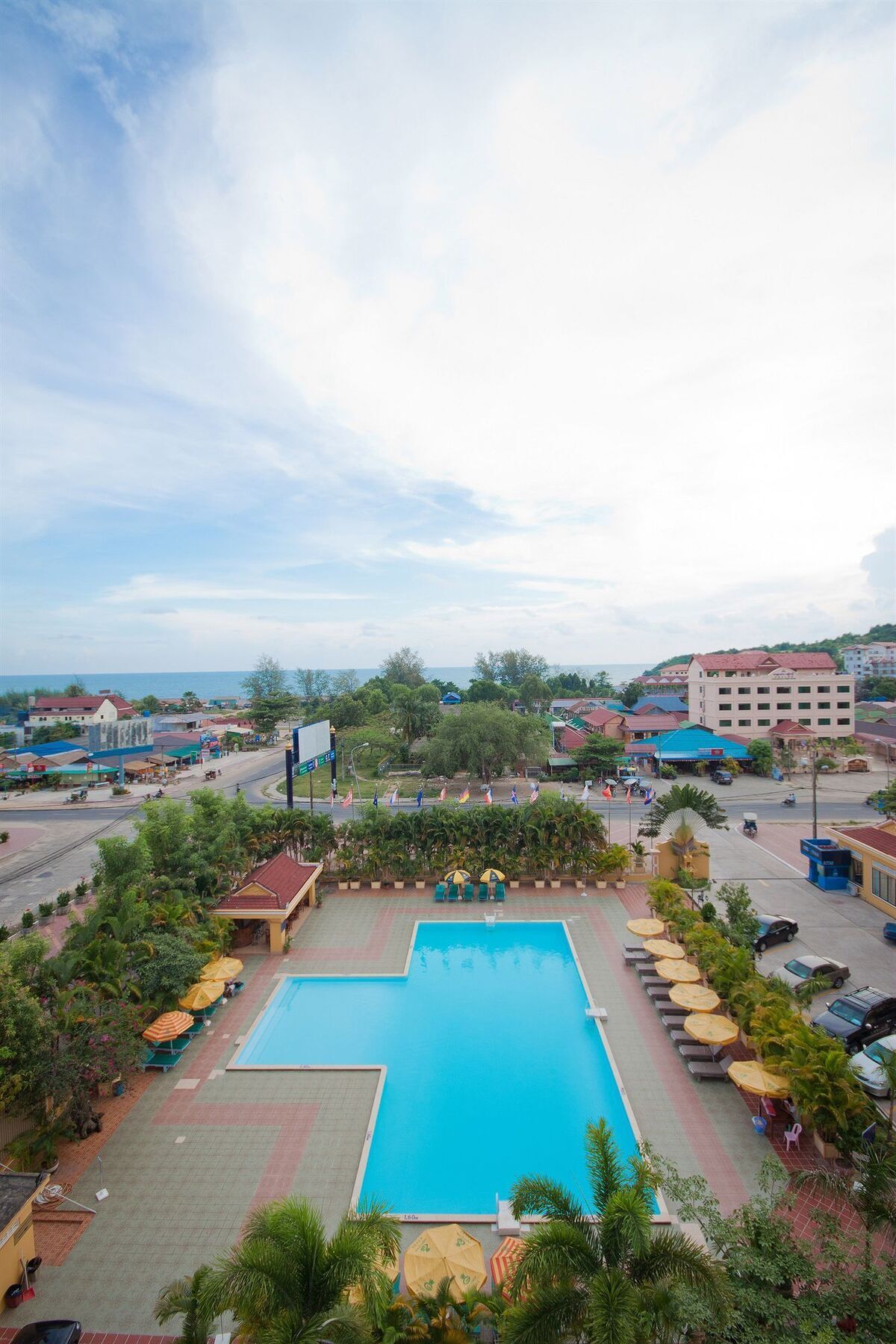 Golden Sand Hotel Sihanoukville Esterno foto